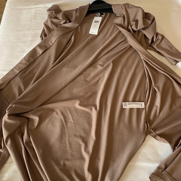 Eileen Fisher Kimono Jacket, Size XS, Barley/Tan - Picture 8 of 9